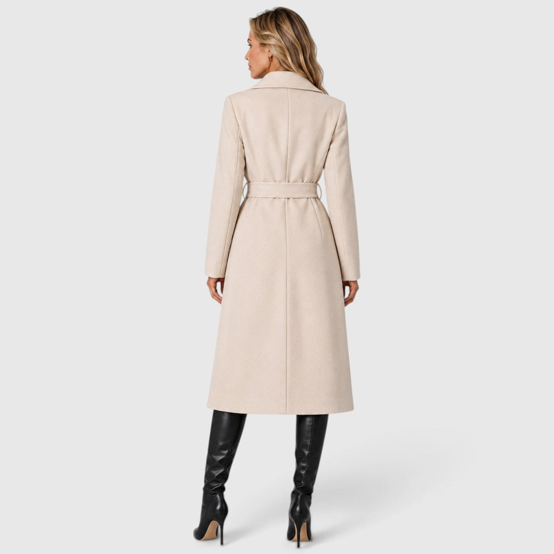 Eustacia | Polished Belted Trench Coat