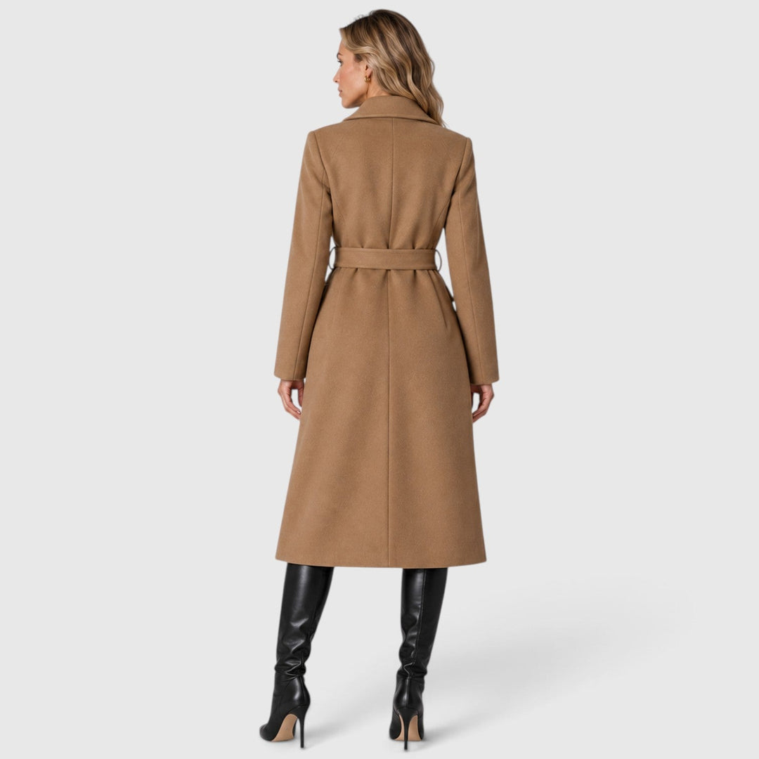 Eustacia | Polished Belted Trench Coat