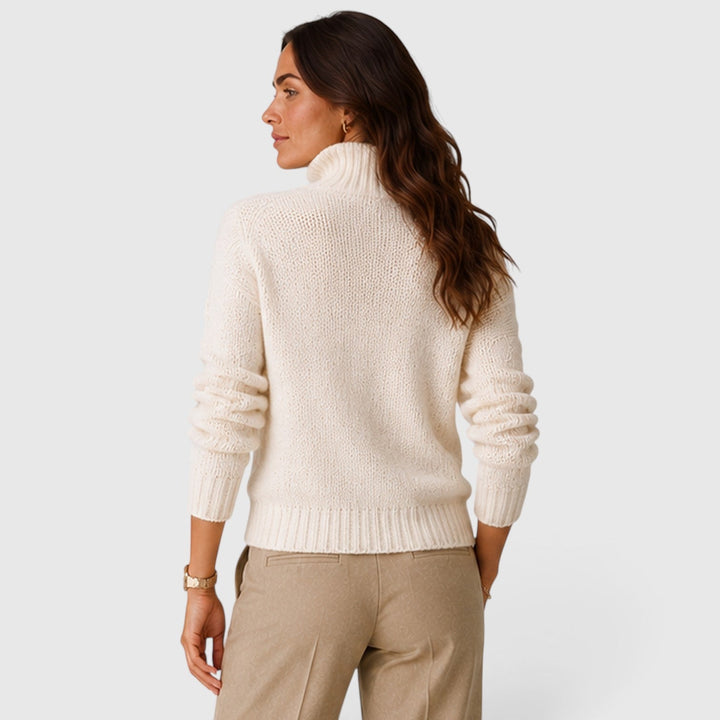 Emmeline | Casual Half-Zip Jumper Knitwear