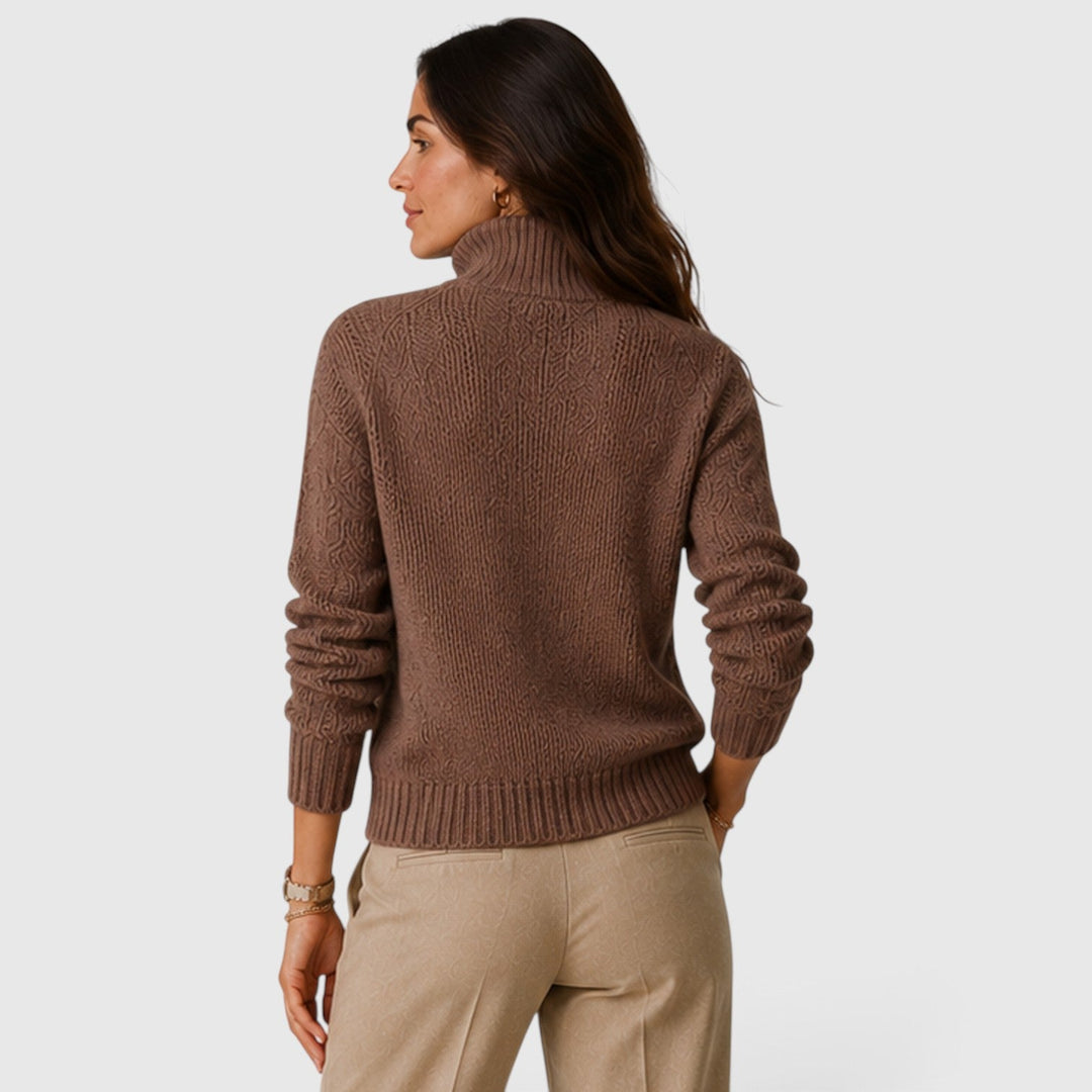 Emmeline | Casual Half-Zip Jumper Knitwear