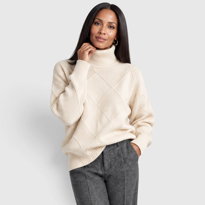 Cecily | Relaxed Turtleneck Jumper Knitwear