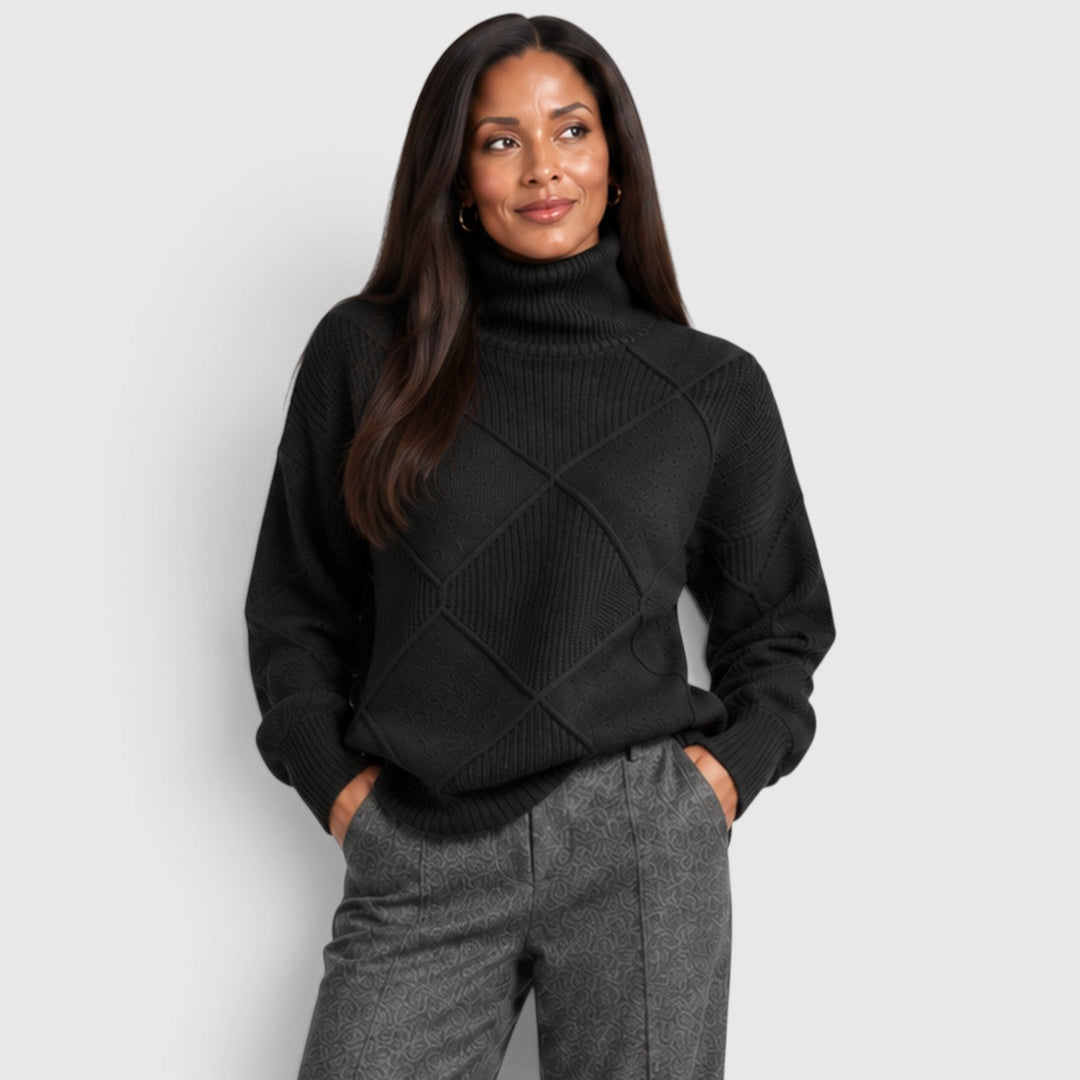 Cecily | Relaxed Turtleneck Jumper Knitwear