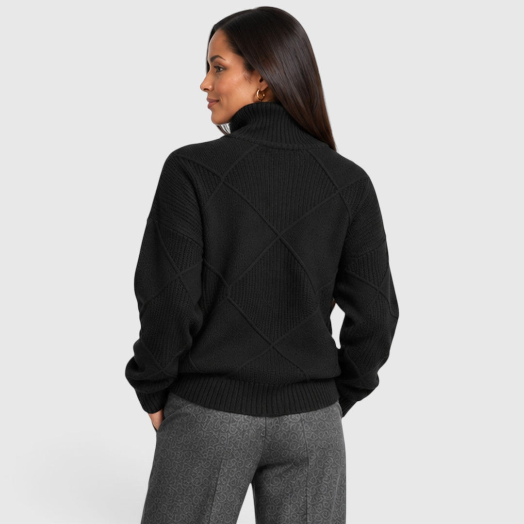 Cecily | Relaxed Turtleneck Jumper Knitwear
