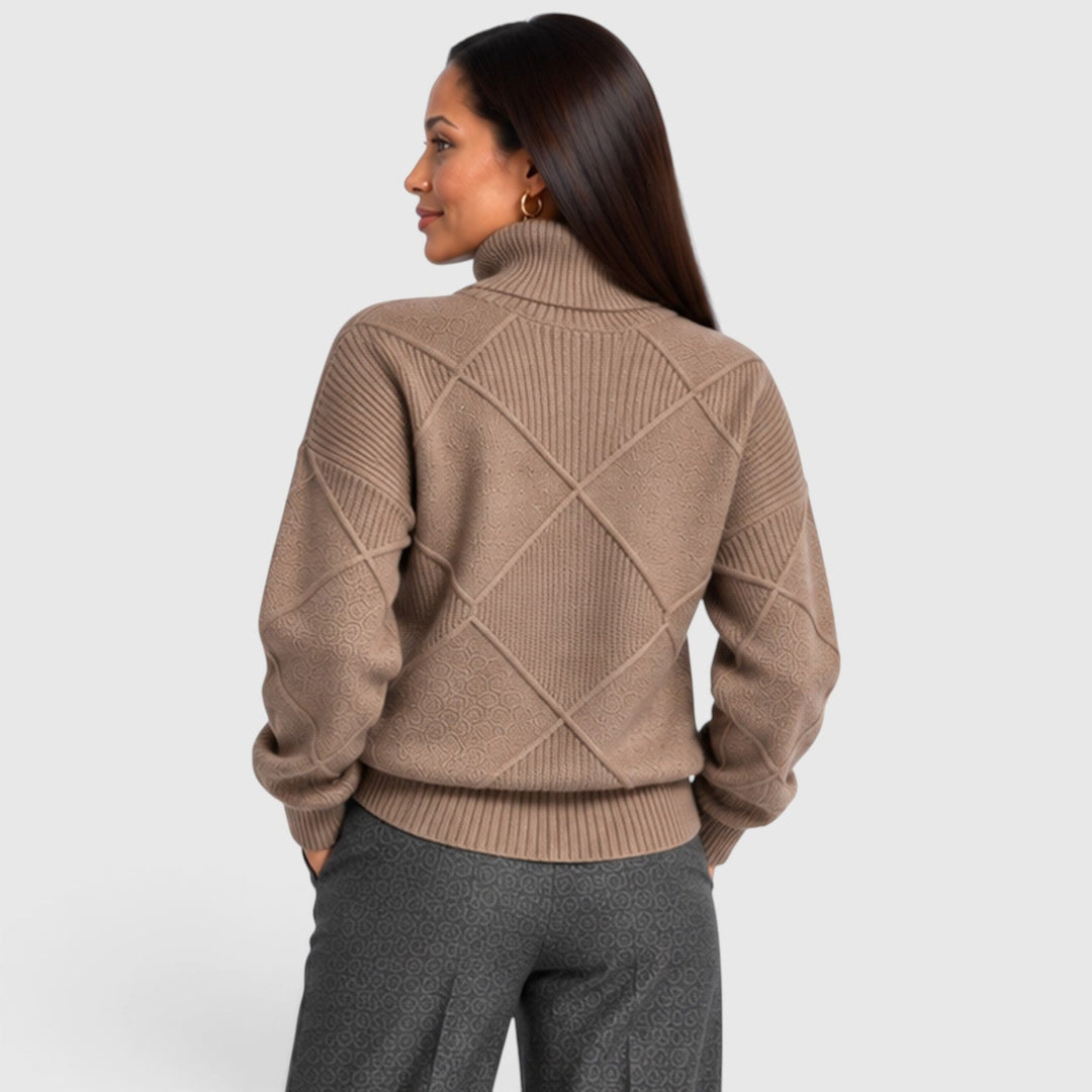 Cecily | Relaxed Turtleneck Jumper Knitwear