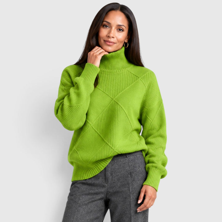 Cecily | Relaxed Turtleneck Jumper Knitwear