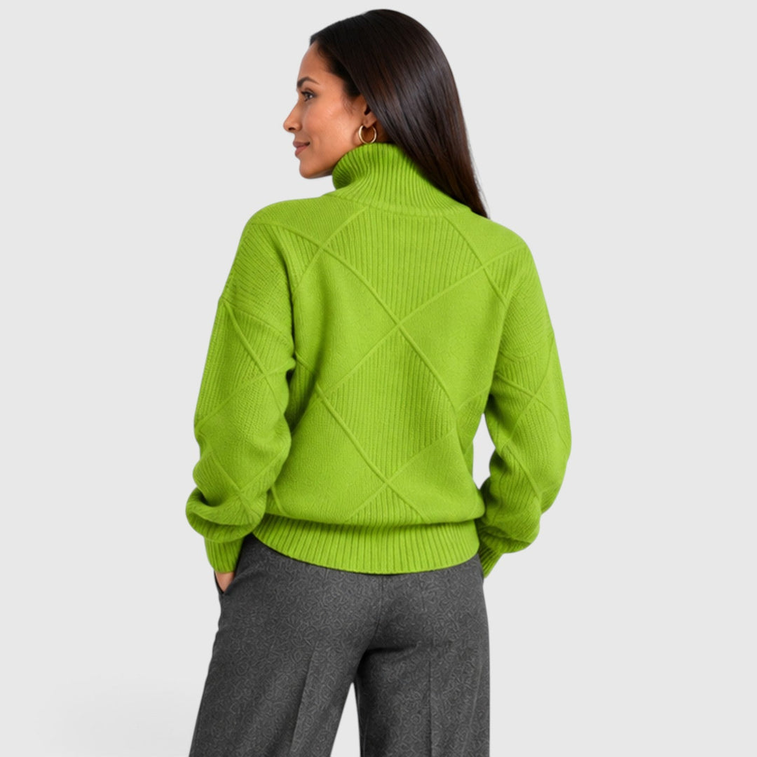 Cecily | Relaxed Turtleneck Jumper Knitwear
