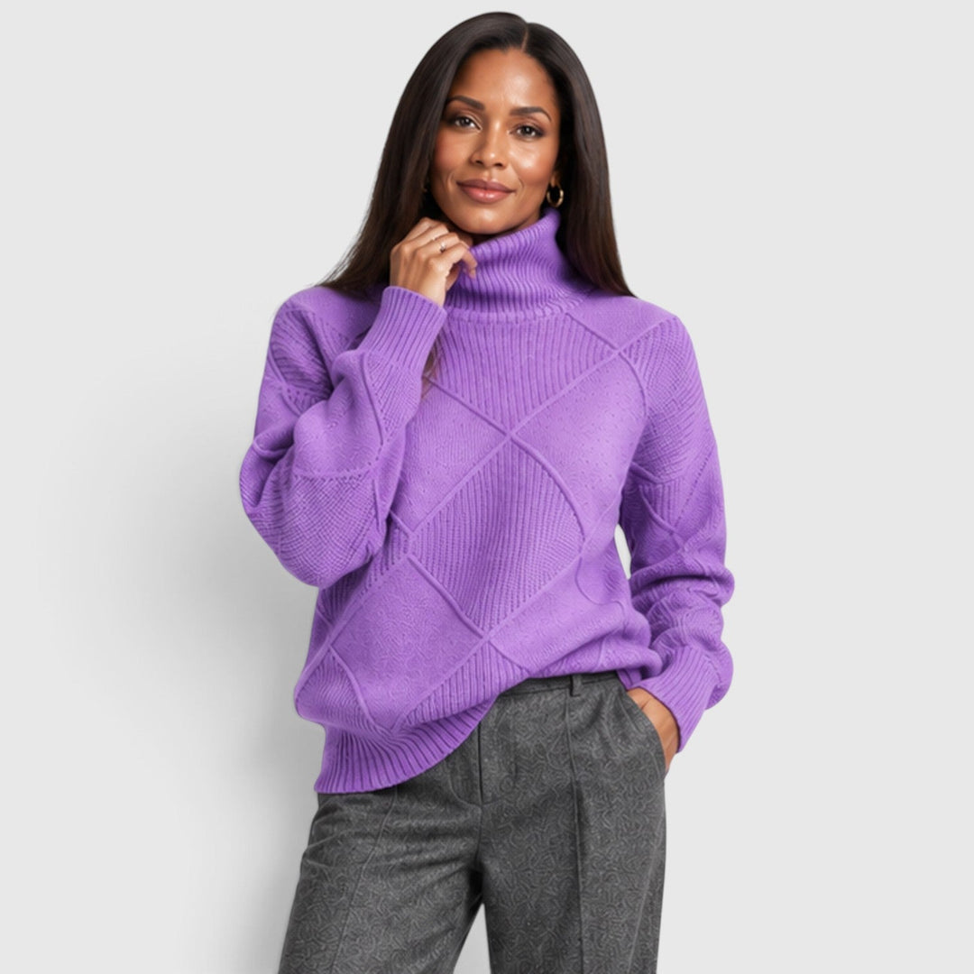 Cecily | Relaxed Turtleneck Jumper Knitwear
