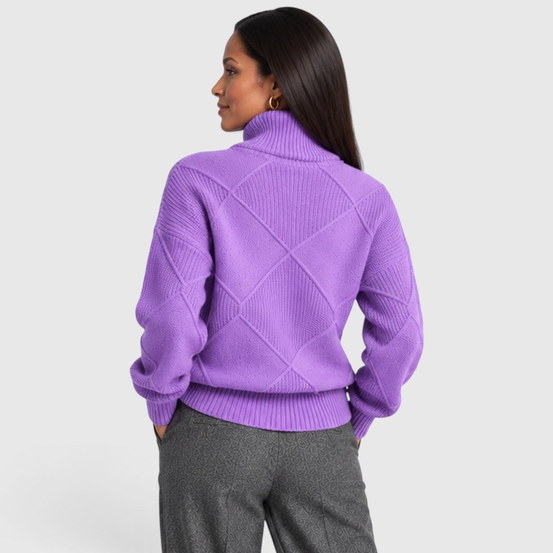 Cecily | Relaxed Turtleneck Jumper Knitwear