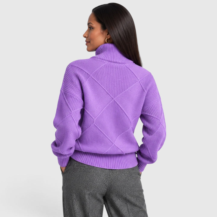 Cecily | Relaxed Turtleneck Jumper Knitwear