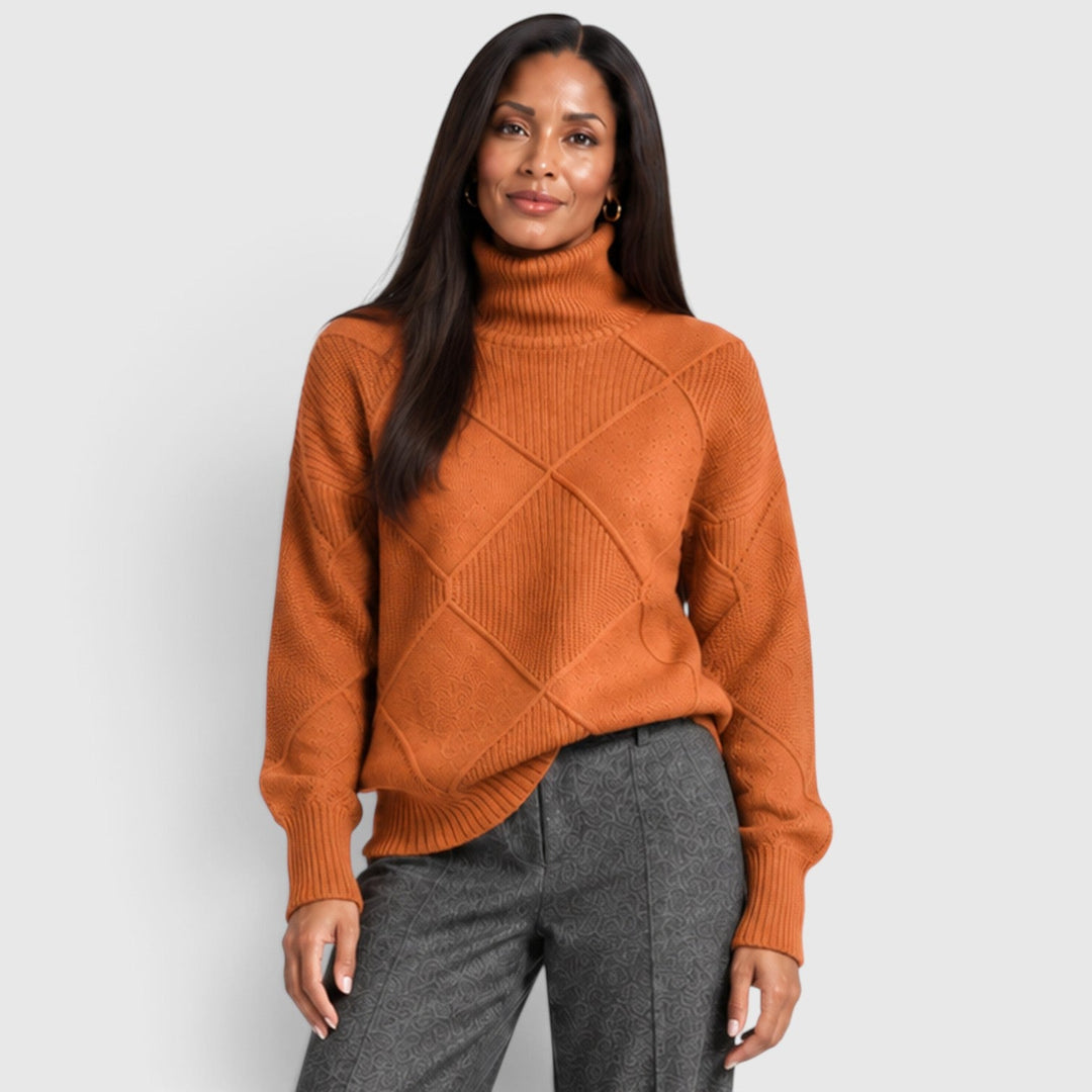 Cecily | Relaxed Turtleneck Jumper Knitwear