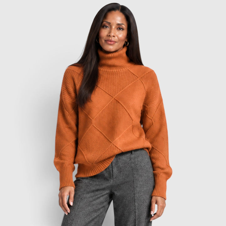 Cecily | Relaxed Turtleneck Jumper Knitwear