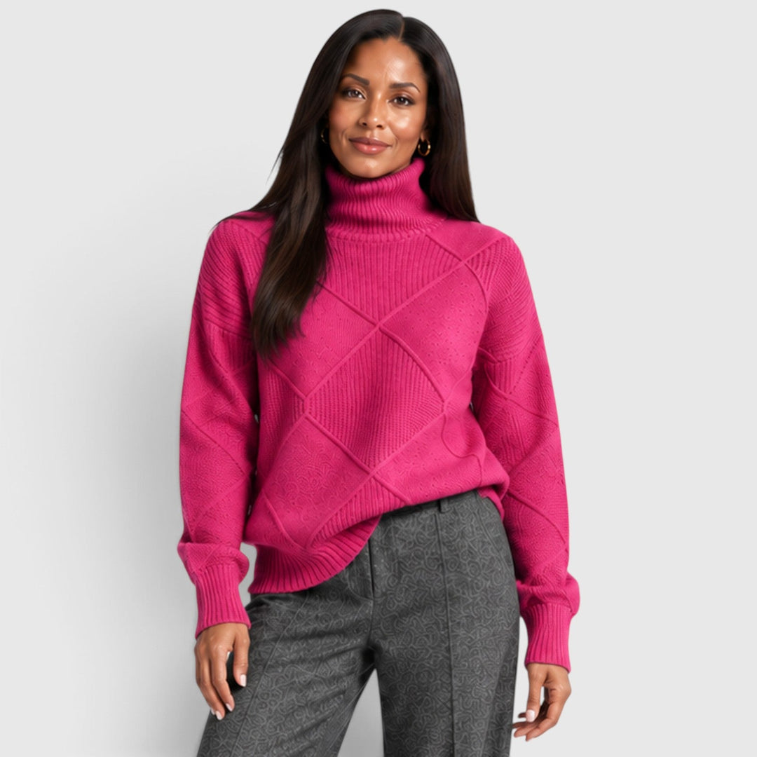 Cecily | Relaxed Turtleneck Jumper Knitwear