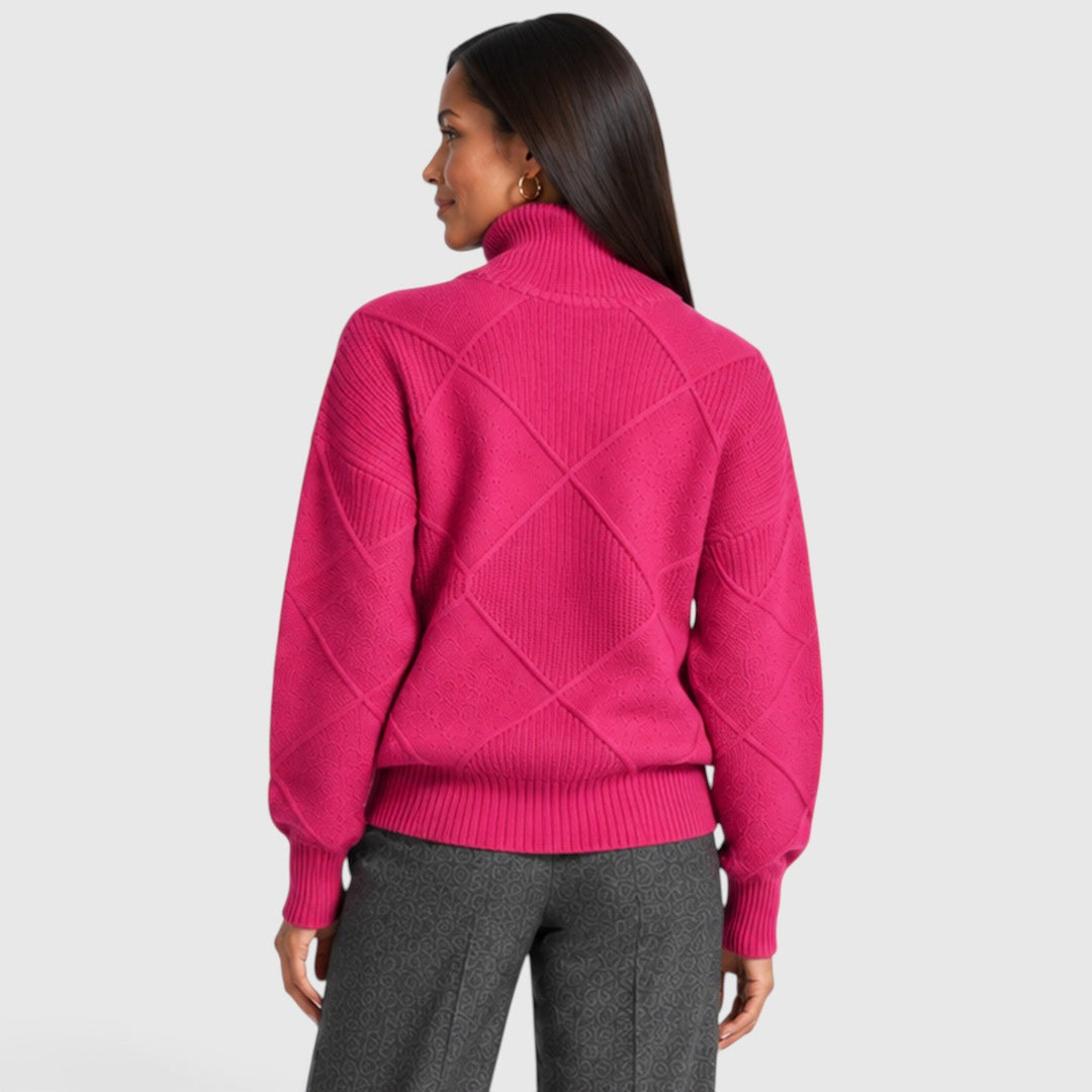 Cecily | Relaxed Turtleneck Jumper Knitwear