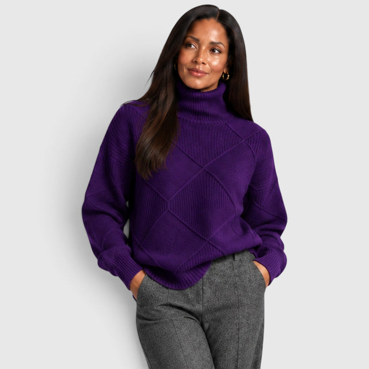Cecily | Relaxed Turtleneck Jumper Knitwear