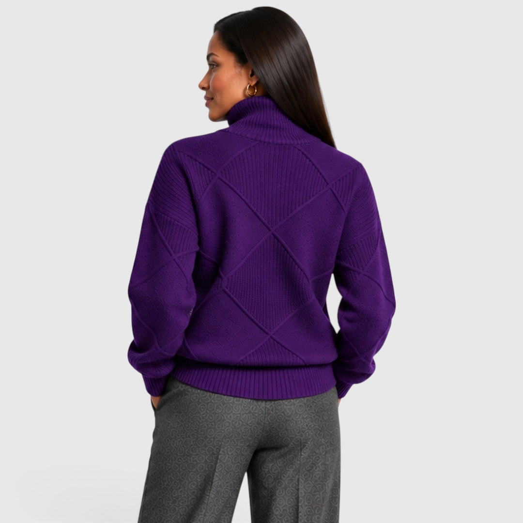 Cecily | Relaxed Turtleneck Jumper Knitwear