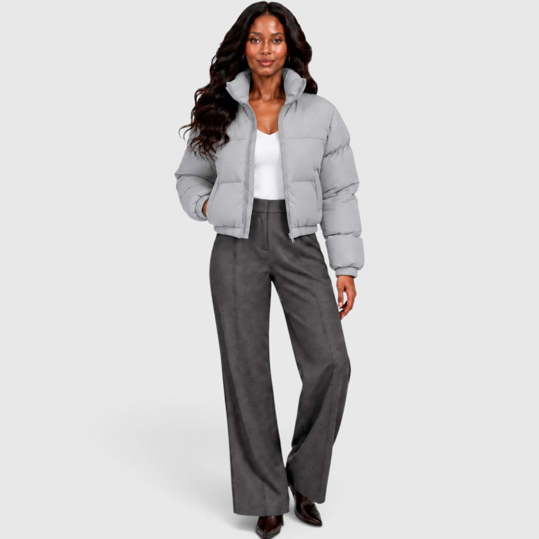 Rosalie | Effortless Cropped Puffer Jacket Women