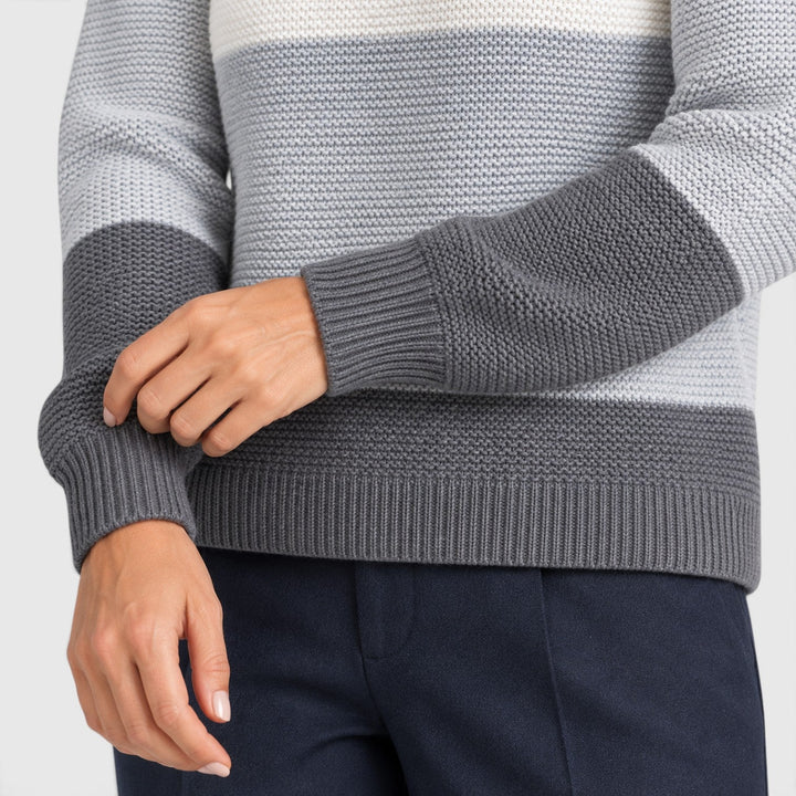 Dorothea | Stylish Colour Block Jumper
