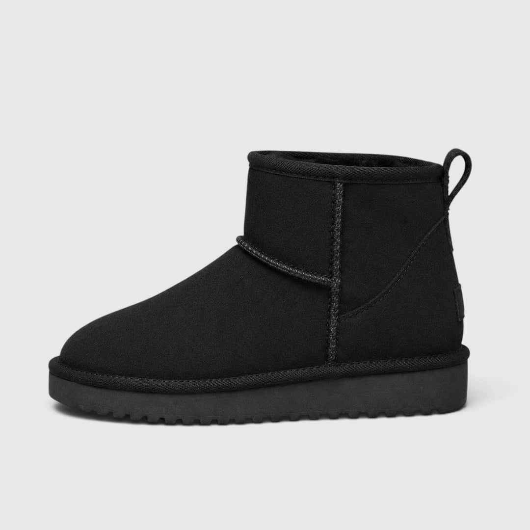 Constance | Cozy Suede Slipper Boots Shearling Lined