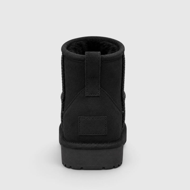 Constance | Cozy Suede Slipper Boots Shearling Lined