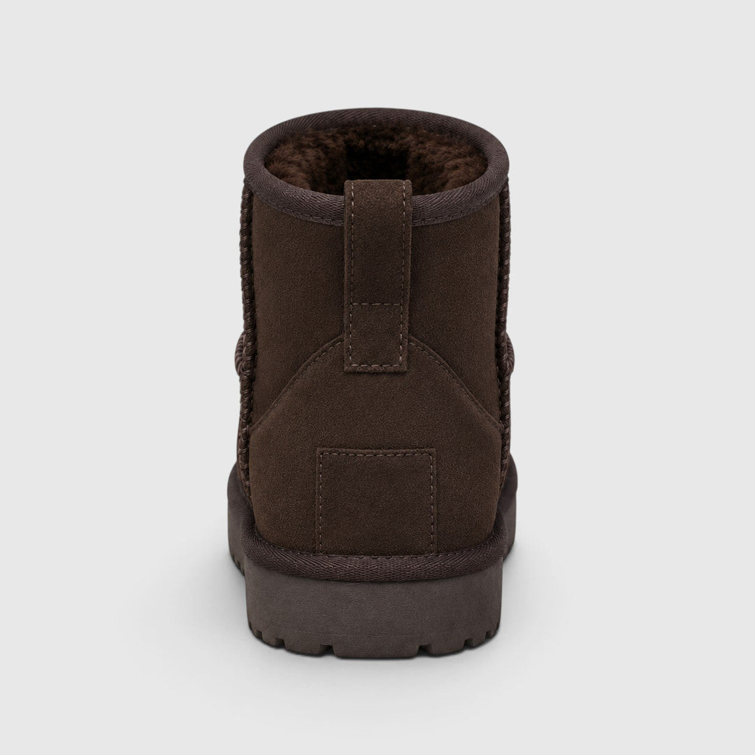 Constance | Cozy Suede Slipper Boots Shearling Lined