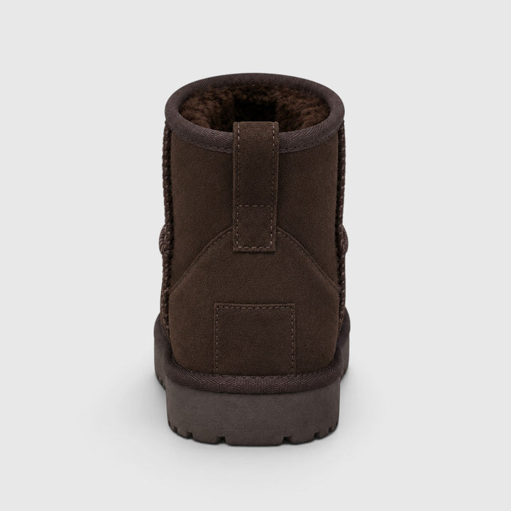 Constance | Cozy Suede Slipper Boots Shearling Lined