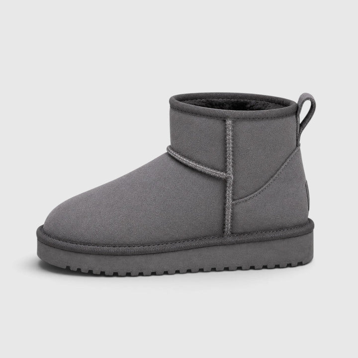 Constance | Cozy Suede Slipper Boots Shearling Lined