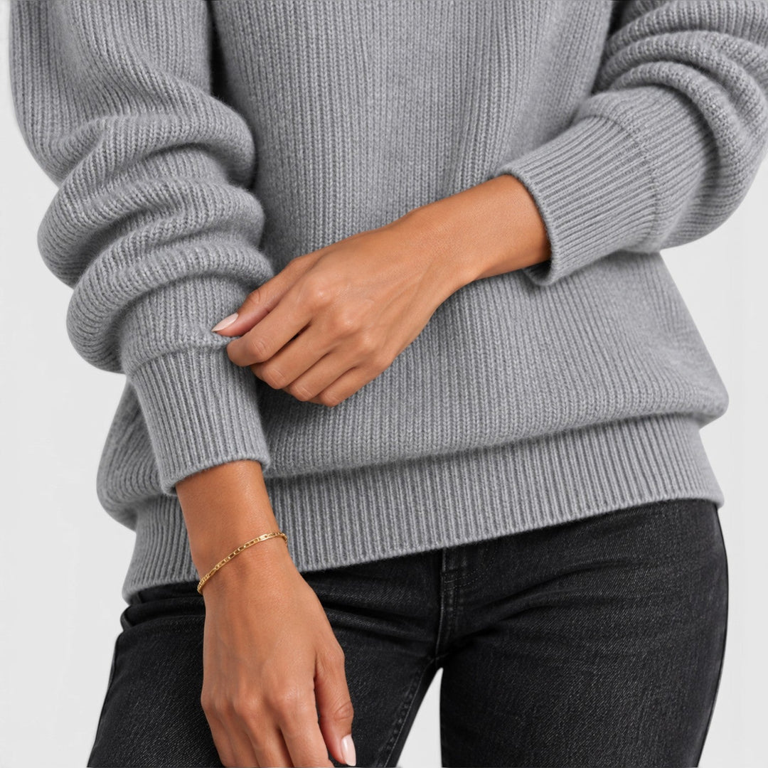 Winifred | Elegant V-Neck Jumper Knitwear