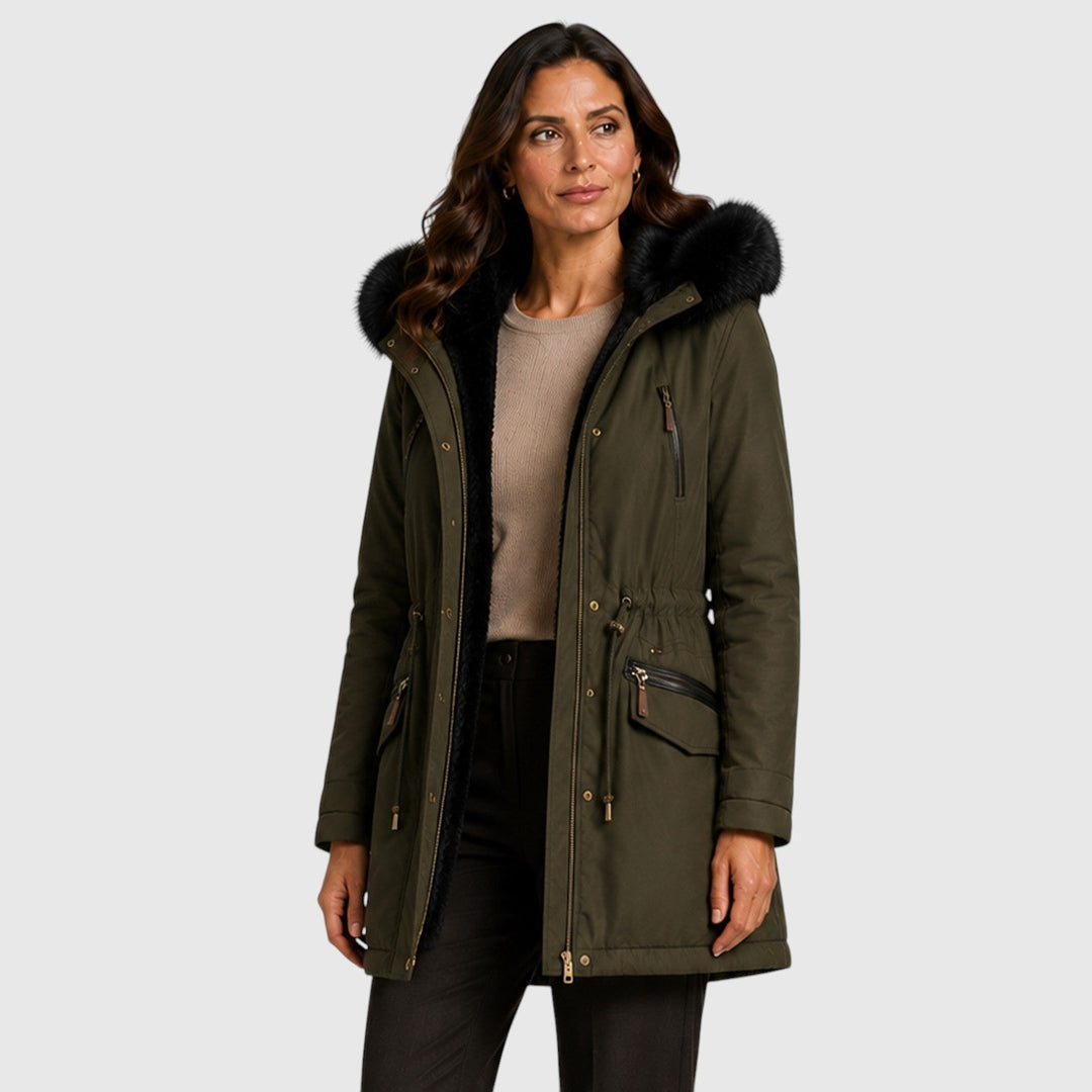 Rhoda | Warm Hooded Puffer Jacket