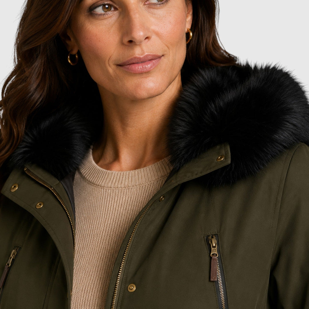 Rhoda | Warm Hooded Puffer Jacket