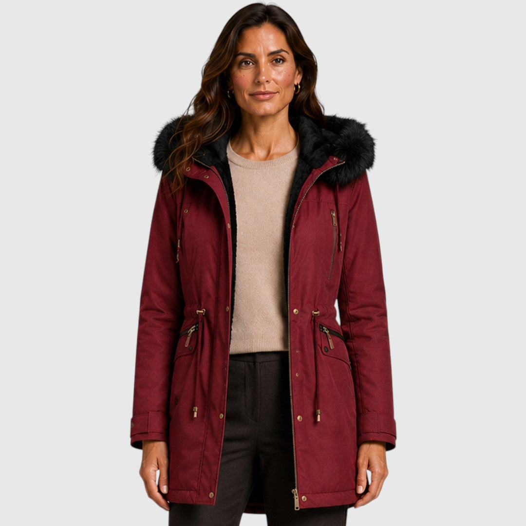 Rhoda | Warm Hooded Puffer Jacket