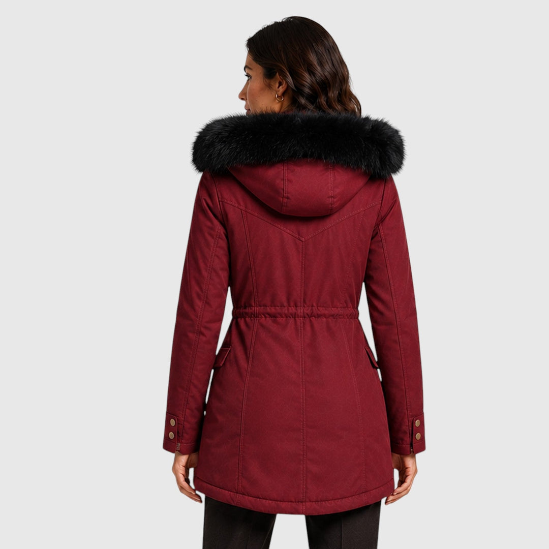 Rhoda | Warm Hooded Puffer Jacket