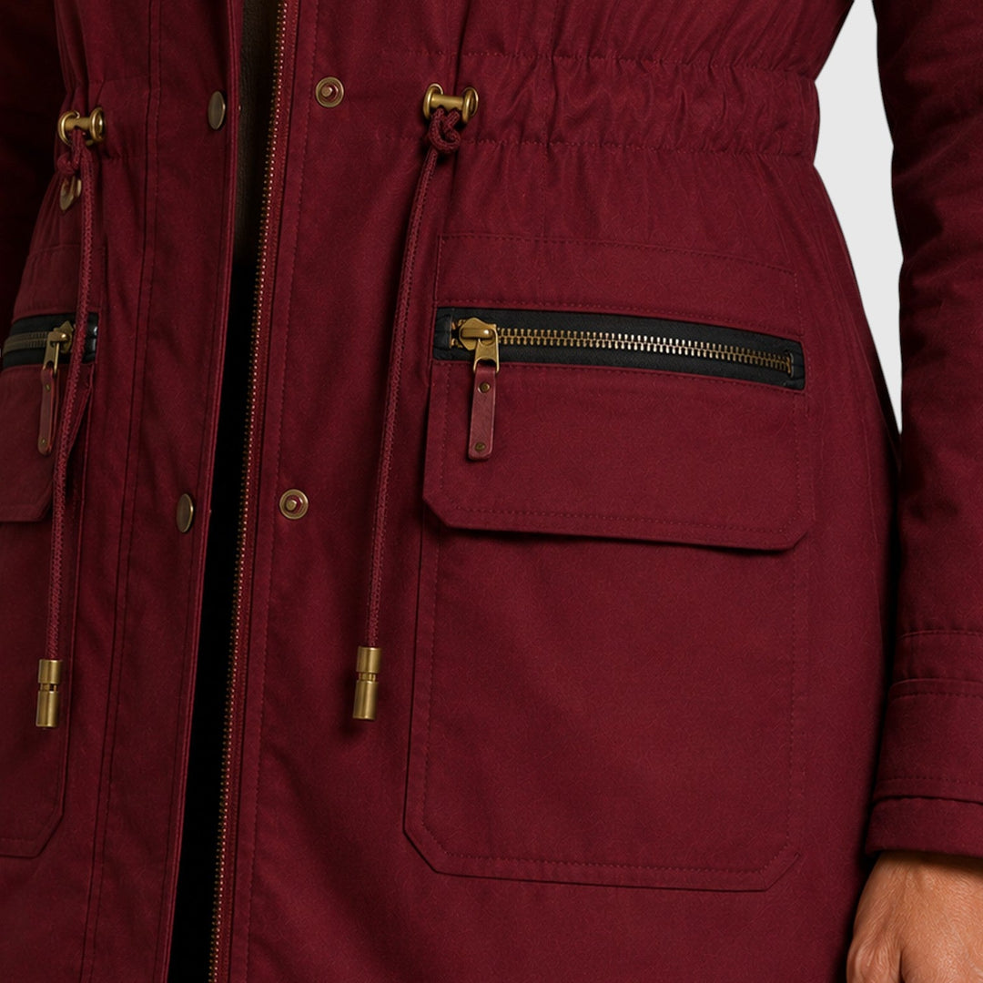 Rhoda | Warm Hooded Puffer Jacket