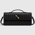 Saoirse | Elegant Woven Clutch Shoulder Bag