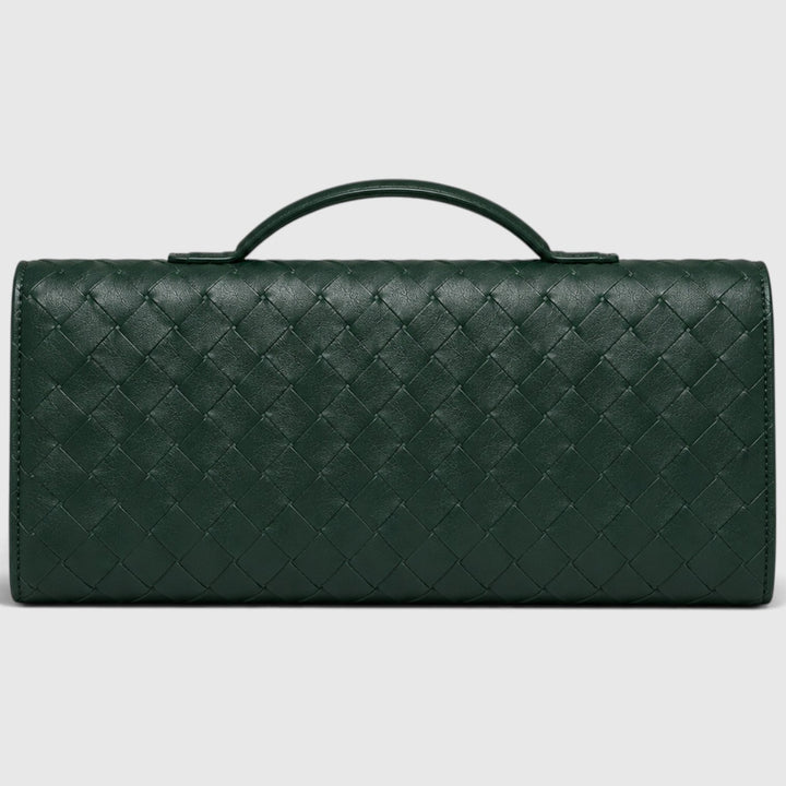 Saoirse | Elegant Woven Clutch Shoulder Bag
