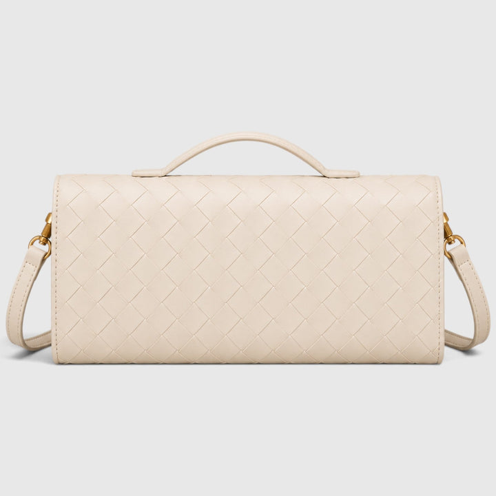 Saoirse | Elegant Woven Clutch Shoulder Bag