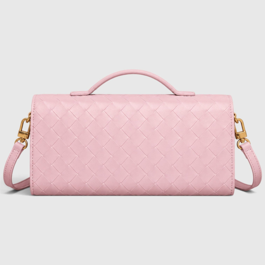 Saoirse | Elegant Woven Clutch Shoulder Bag