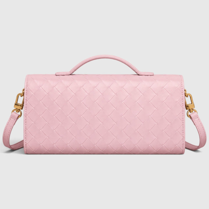 Saoirse | Elegant Woven Clutch Shoulder Bag