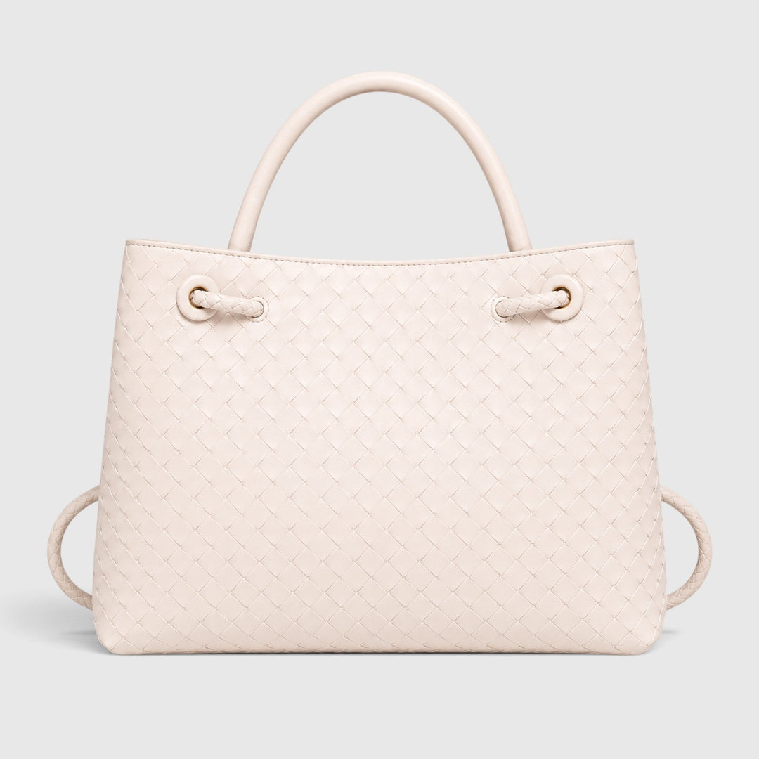 Temperance | Sophisticated Woven Leather Tote Bag