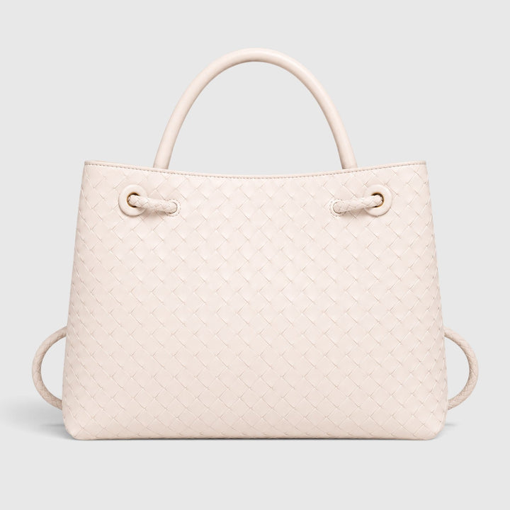 Temperance | Sophisticated Woven Leather Tote Bag