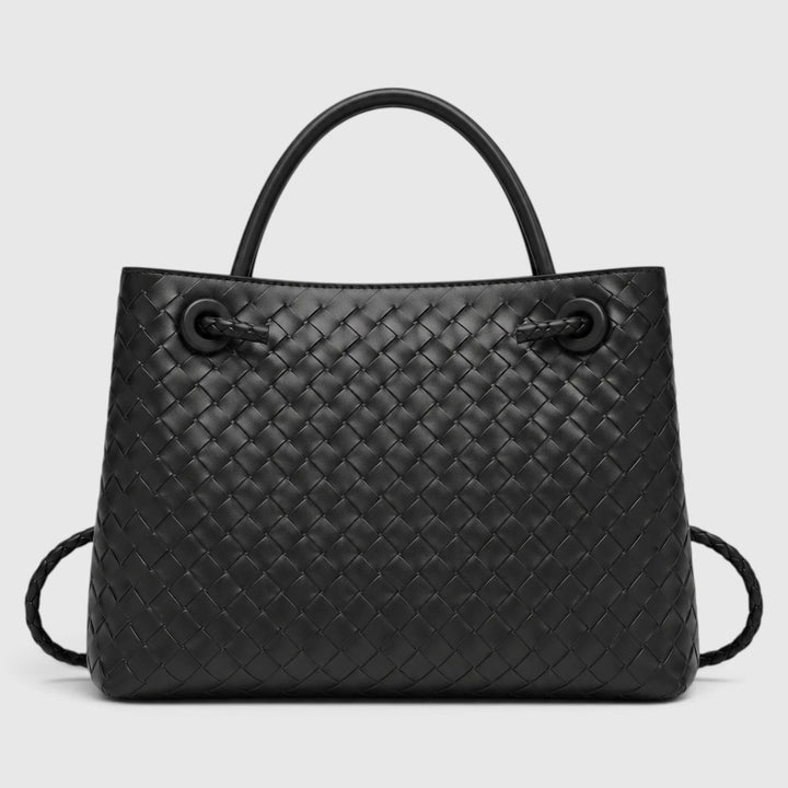 Temperance | Sophisticated Woven Leather Tote Bag