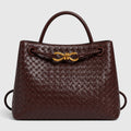 Temperance | Sophisticated Woven Leather Tote Bag