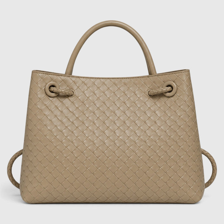 Temperance | Sophisticated Woven Leather Tote Bag