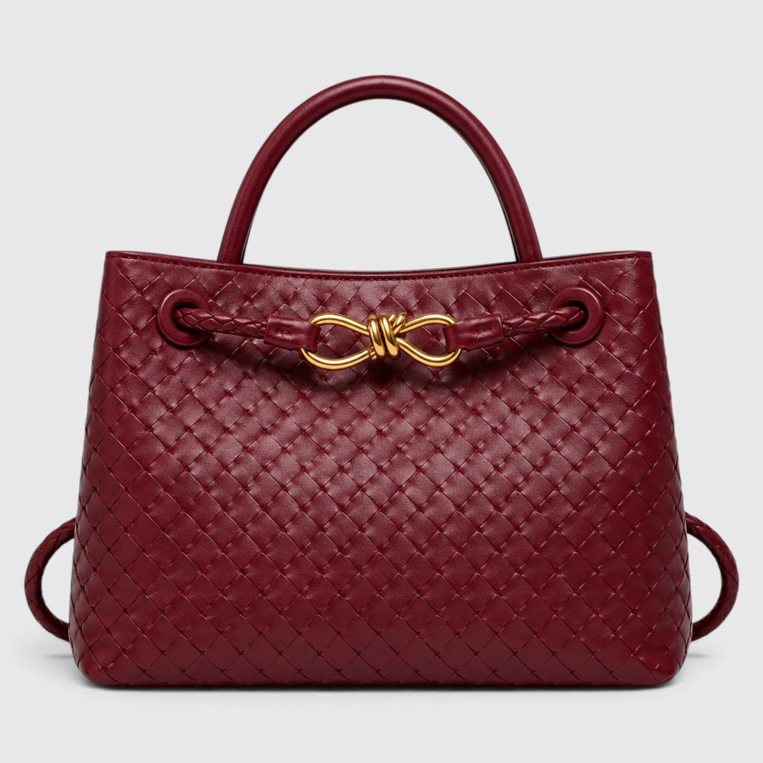 Temperance | Sophisticated Woven Leather Tote Bag