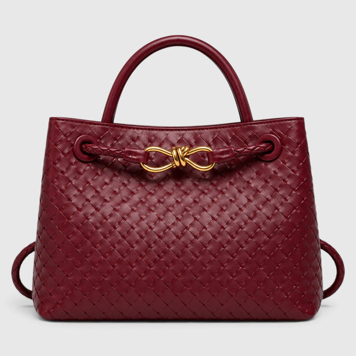 Temperance | Sophisticated Woven Leather Tote Bag