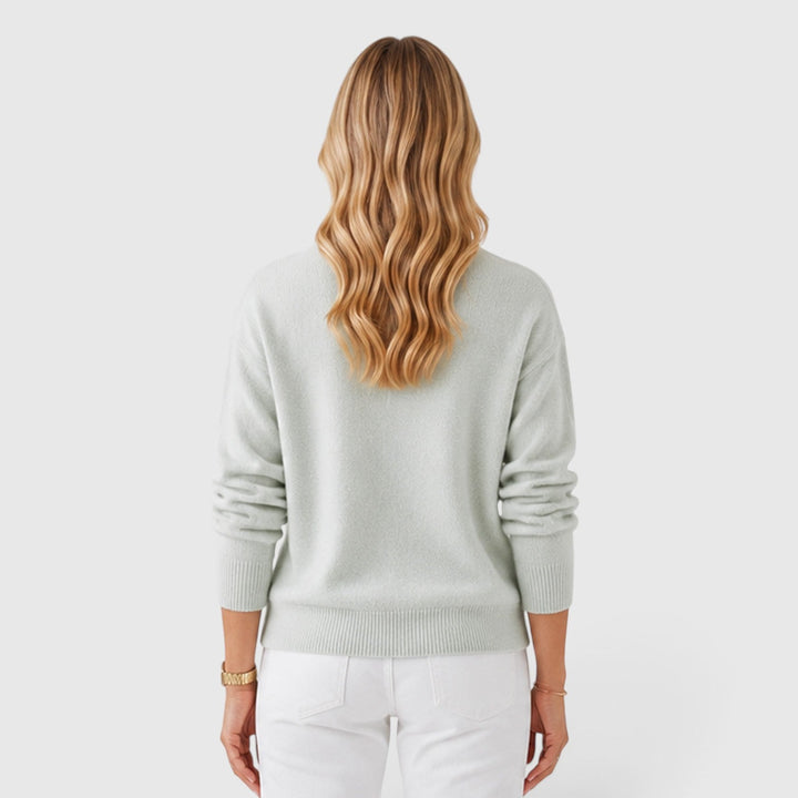 Matilda | Classic Half-Collar Knit Jumper