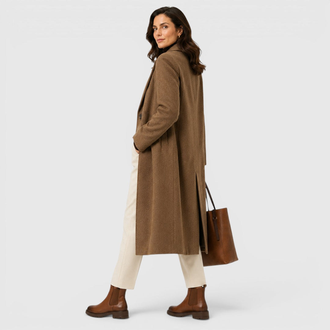 Genevieve | Rugged Leather Chelsea Boots Chunky Sole