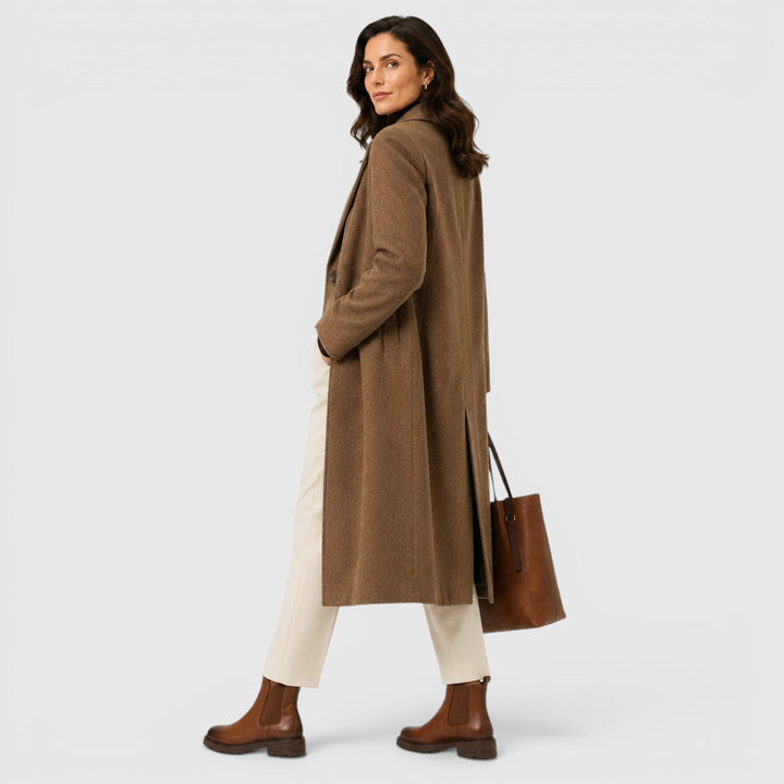 Genevieve | Rugged Leather Chelsea Boots Chunky Sole