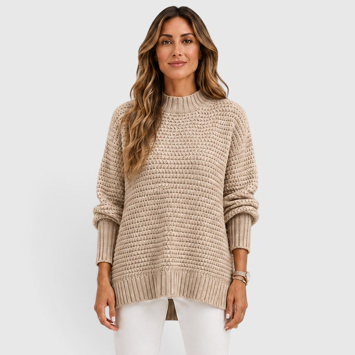 Verity | Relaxed High Neck Jumper Knitwear