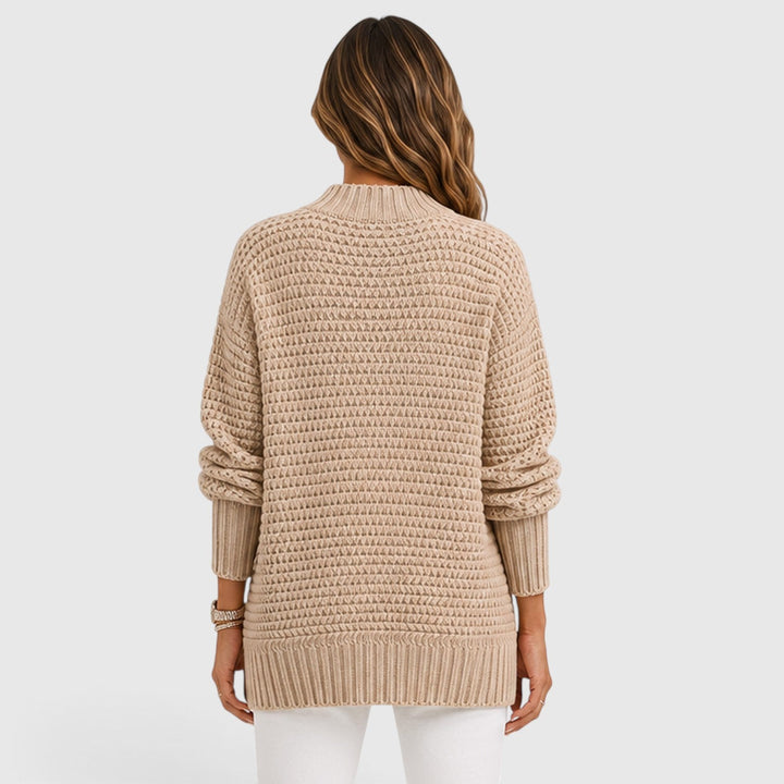 Verity | Relaxed High Neck Jumper Knitwear