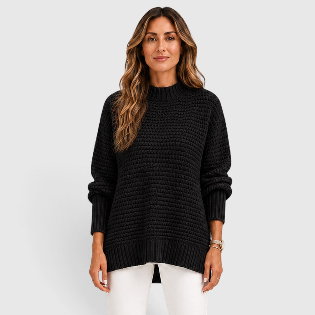 Verity | Relaxed High Neck Jumper Knitwear
